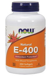 NOW Foods - Vitamin E-400 - Natural (Mixed Tocopherols) - Nutri.se